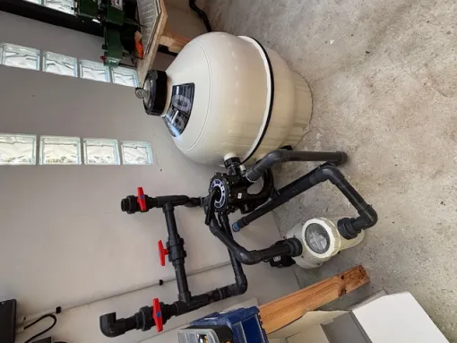 changement de systeme de filtration , Royan, Atlantique Filtration