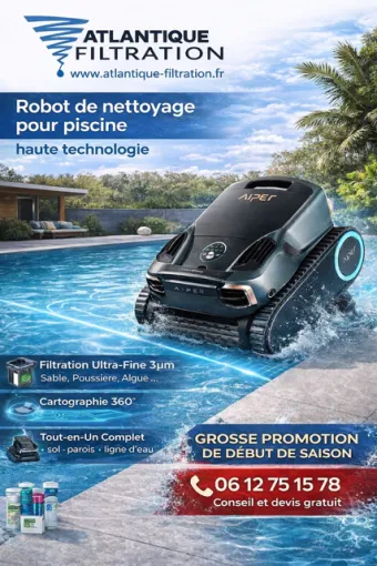 decouvrez la gamme de robot AIPER , Royan, Atlantique Filtration